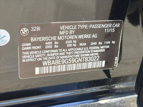 Used 2016 BMW 328i Sedan RWD image 23