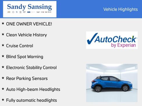 Used 2023 Nissan Kicks SV FWD image 8