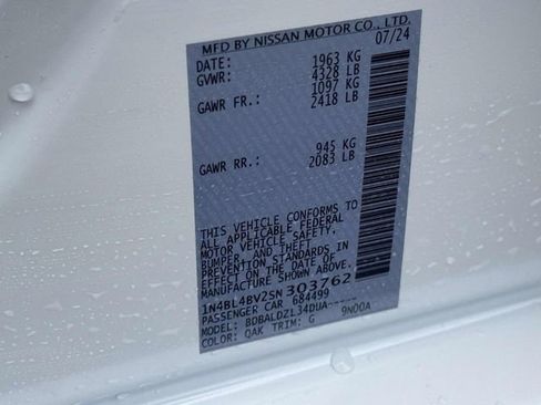 Used 2025 Nissan Altima 2.5 S image 26