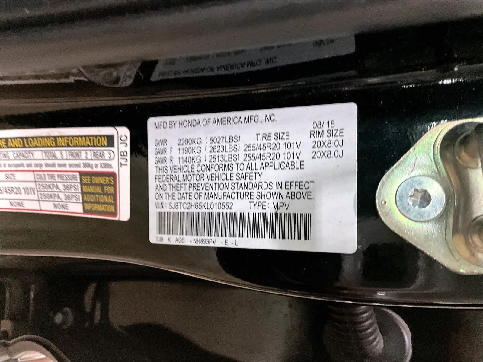 Used 2019 Acura RDX A-Spec w/ Technology Package AWD/4WD image 33
