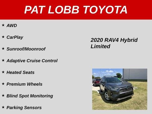Used 2020 Toyota RAV4 Limited w/ Limited Grade Weather Package AWD/4WD image 31