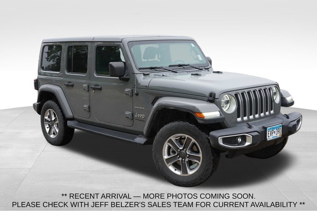 Used 2020 Jeep Wrangler Unlimited Sahara AWD/4WD image 1