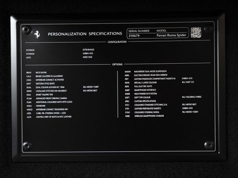 Certified 2025 Ferrari Roma Spider image 60