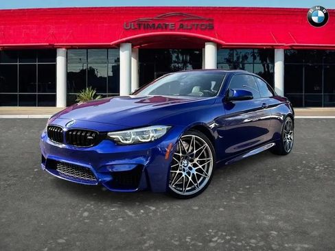 Used 2020 BMW M4 Convertible w/ Competition Package RWD image 2