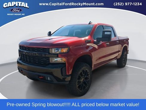 Used 2022 Chevrolet Silverado 1500 Custom Trail Boss AWD/4WD image 1