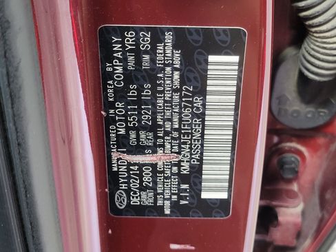 Used 2015 Hyundai Genesis 3.8 w/ Option Group 04 image 19