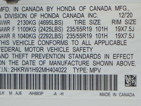 Used 2021 Honda CR-V Touring image 30