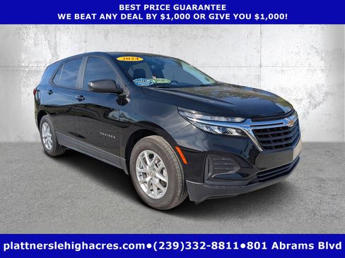 Used 2024 Chevrolet Equinox LS w/ Driver Confidence II Package image 1