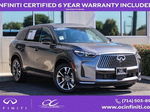 Certified 2026 INFINITI QX60 Pure w/ Cargo Package FWD image 1