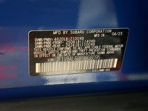 Used 2023 Subaru WRX Limited w/ Popular Package #2 AWD/4WD image 39