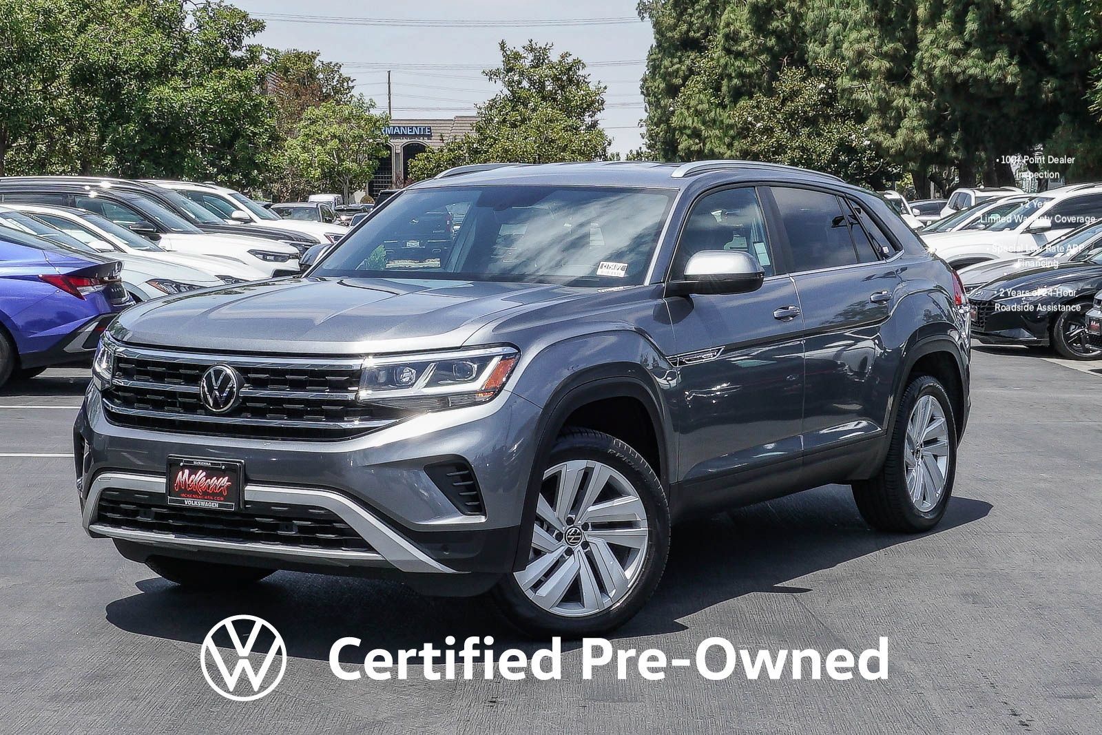 Certified 2023 Volkswagen Atlas Cross Sport SE FWD image 1