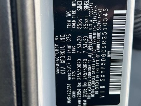 Certified 2024 Kia Telluride SX Prestige X-Line AWD/4WD image 29