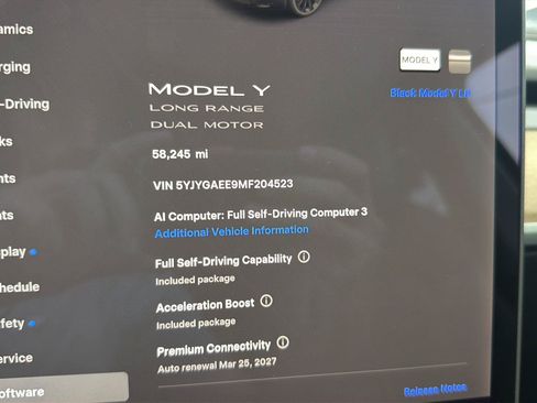 Used 2021 Tesla Model Y Long Range AWD/4WD image 14