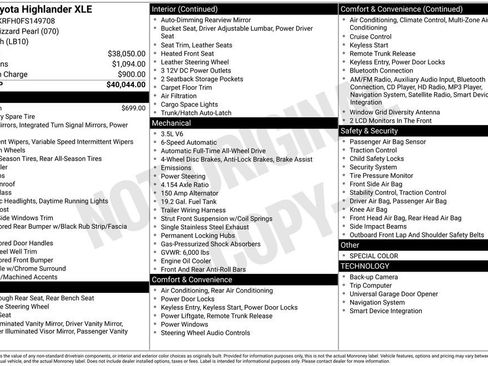 Used 2015 Toyota Highlander XLE image 31