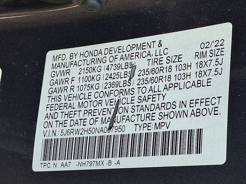 Certified 2022 Honda CR-V EX image 24