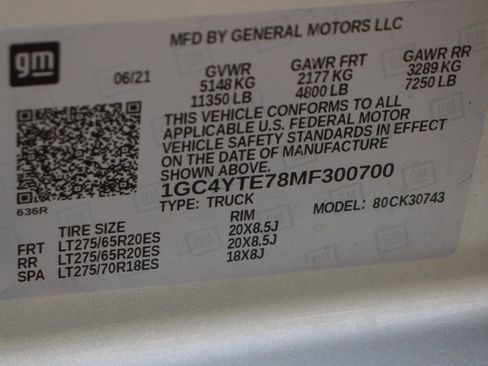 Used 2021 Chevrolet Silverado 3500 LT w/ Convenience Package image 52