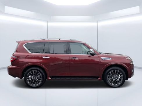Used 2023 Nissan Armada Platinum w/ Captain's Chairs Package AWD/4WD image 2