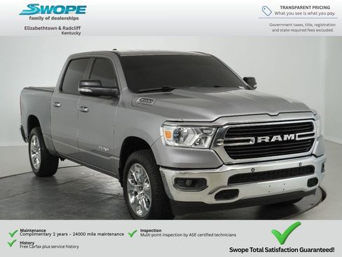 Certified 2021 RAM 1500 Big Horn AWD/4WD image 1