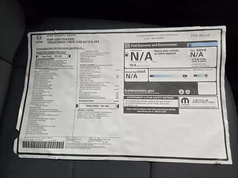 New 2026 RAM 5500 Tradesman w/ Chrome Appearance Group image 16