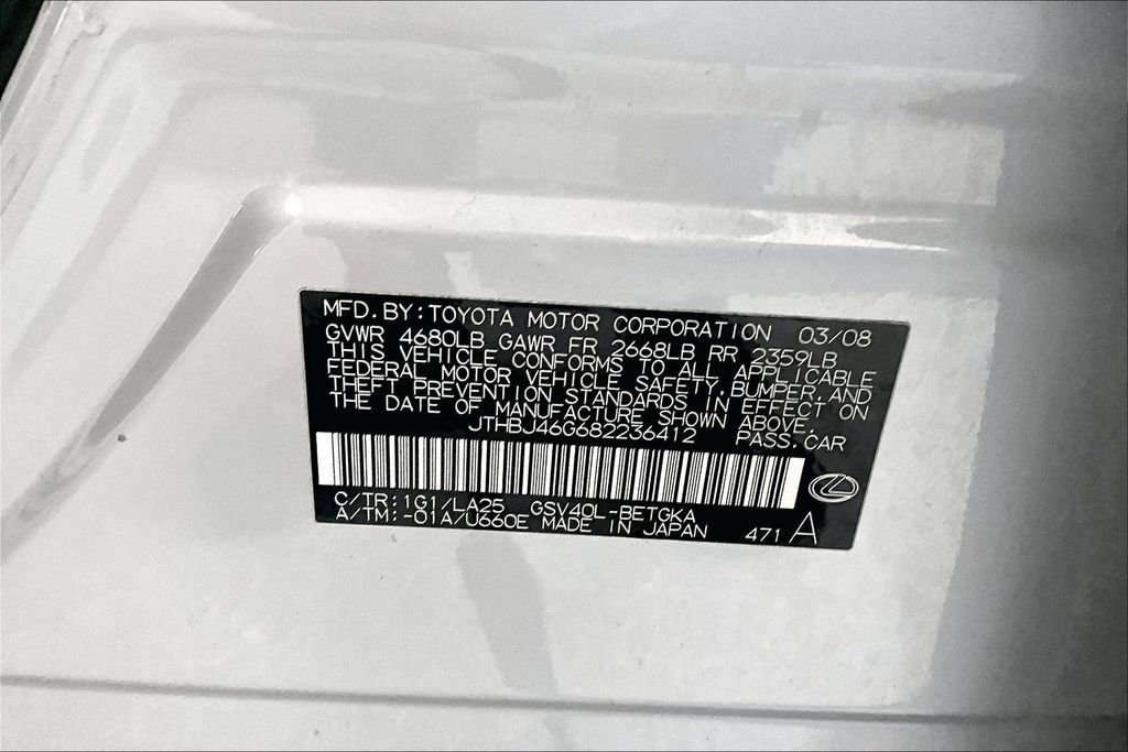 Used 2008 Lexus ES 350 FWD image 18