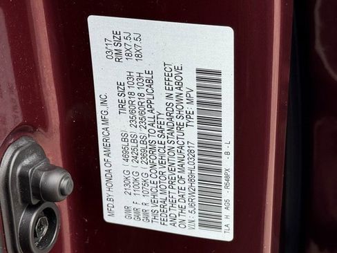 Certified 2017 Honda CR-V EX-L image 31