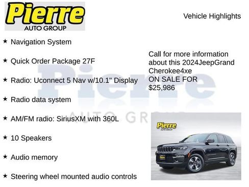 Used 2024 Jeep Grand Cherokee Limited 4xe AWD/4WD image 7