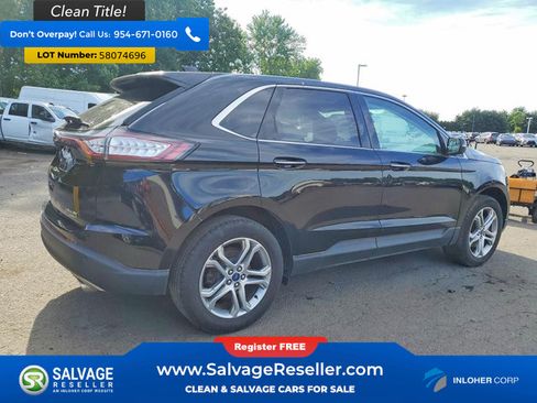 Used 2018 Ford Edge Titanium AWD/4WD image 4
