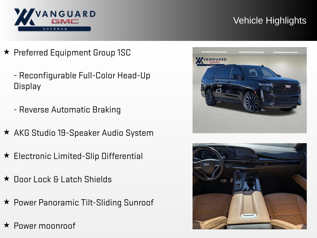 Used 2023 Cadillac Escalade ESV Sport w/ Touring Package RWD image 21