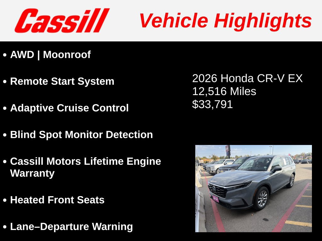 Used 2026 Honda CR-V EX image 3