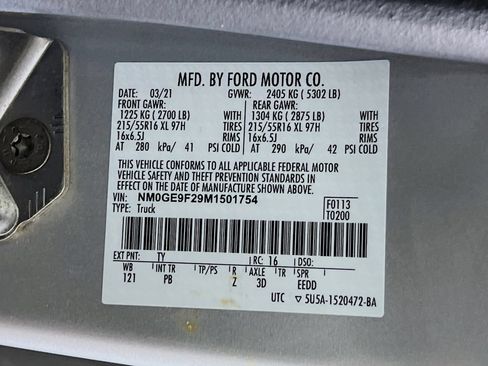 Certified 2021 Ford Transit Connect XLT FWD image 37