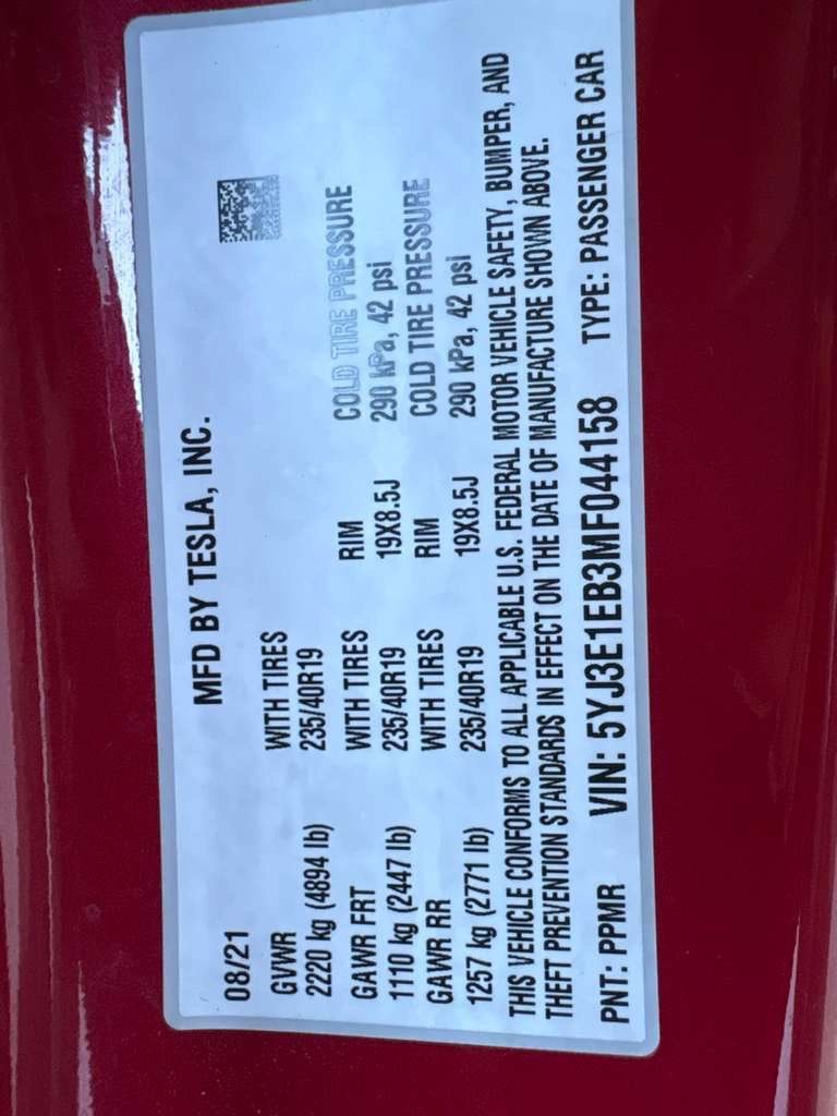 Used 2021 Tesla Model 3 Long Range AWD/4WD image 24