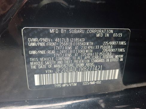 Certified 2024 Subaru Crosstrek 2.0i Premium AWD/4WD image 26