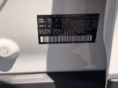 Used 2024 Subaru Outback Wilderness AWD/4WD image 3