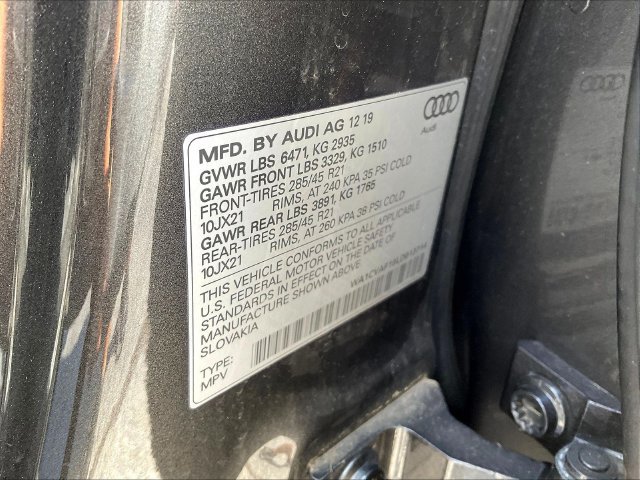 Used 2020 Audi Q8 Prestige w/ Prestige Package AWD/4WD image 20