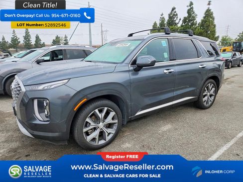 Used 2022 Hyundai Palisade SEL w/ 8P Bench Seat Package FWD image 1