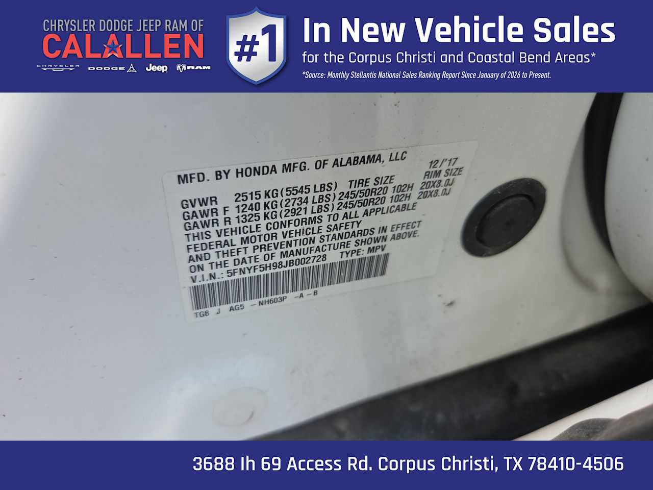 Used 2018 Honda Pilot Touring image 29