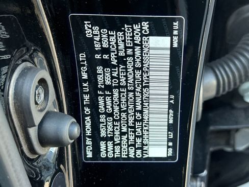 Used 2021 Honda Civic Sport image 55