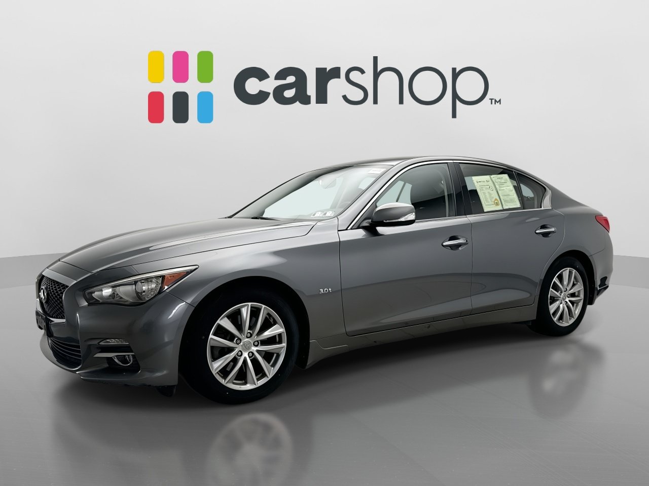 Used 2016 INFINITI Q50 3.0t Premium w/ 3.0T Premium Plus Package AWD/4WD image 1