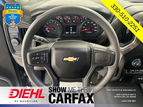 Used 2025 Chevrolet Silverado 1500 Custom RWD image 24