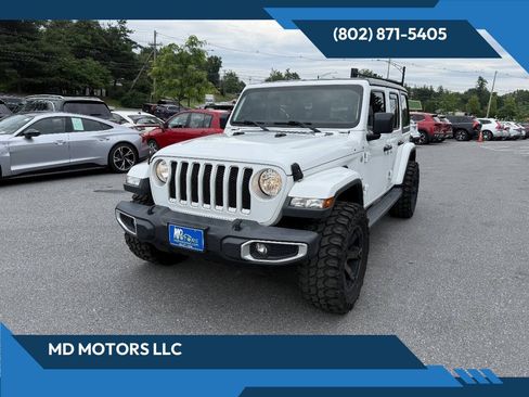 Used 2020 Jeep Wrangler Unlimited Sahara AWD/4WD image 1