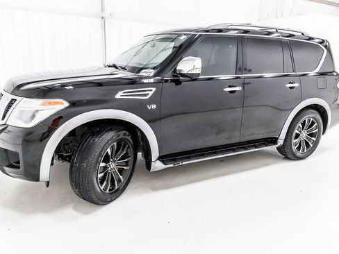 Used 2018 Nissan Armada Platinum w/ Captain Seat Package AWD/4WD image 3