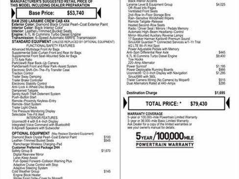 Used 2021 RAM 2500 Laramie image 11