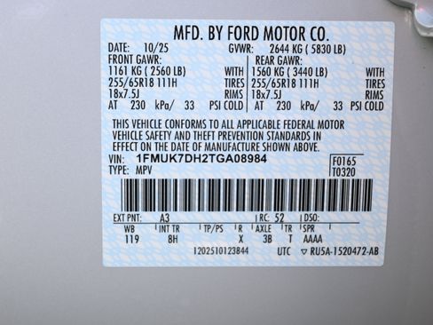 New 2026 Ford Explorer Active image 42