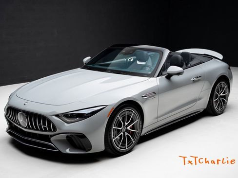 Used 2023 Mercedes-Benz SL 55 AMG 4MATIC image 1