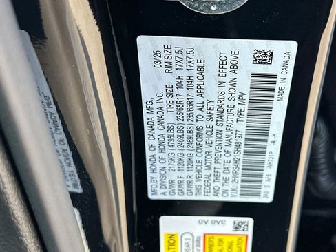 Certified 2025 Honda CR-V LX image 31