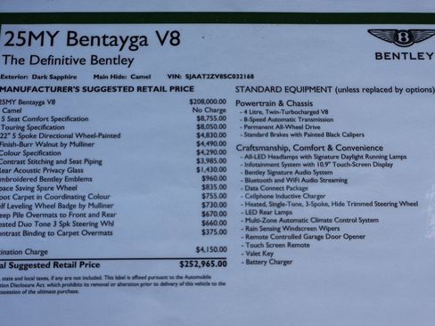 New 2025 Bentley Bentayga image 21