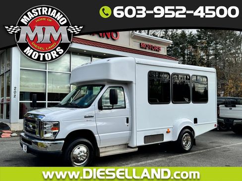 Used 2017 Ford E-350 and Econoline 350 Super Duty w/ Shuttle Bus Prep Package image 1