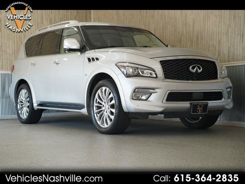 Used 2015 INFINITI QX80 4WD w/ 22" Wheel Package image 1