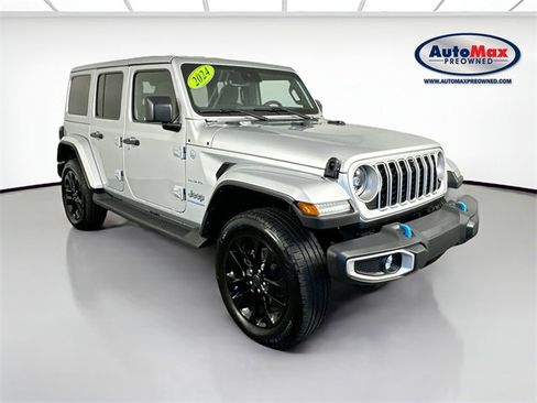 Used 2024 Jeep Wrangler Unlimited Sahara w/ Technology Group image 1