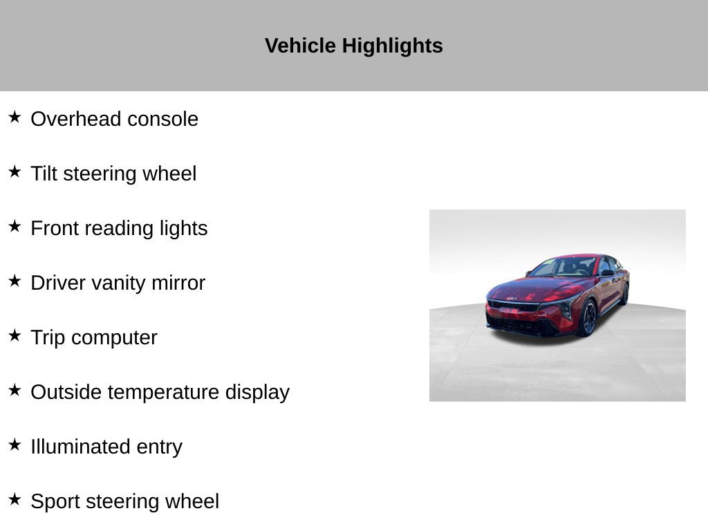 Certified 2025 Kia K4 GT-Line FWD image 55